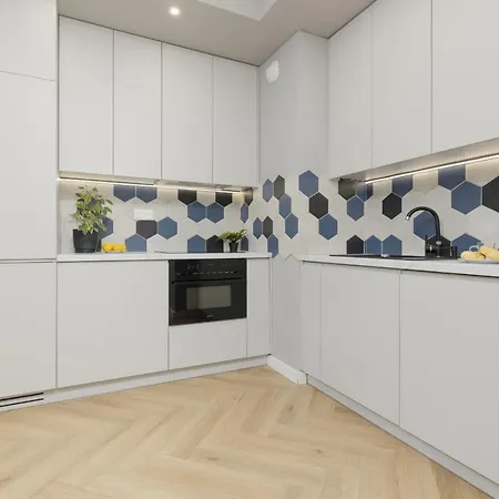 Apartment Bright, Cozy Close To The Airport By Renters Warsaw